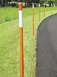 Omkostningseffektive glasfiber indkørsel sneplov stake pæle